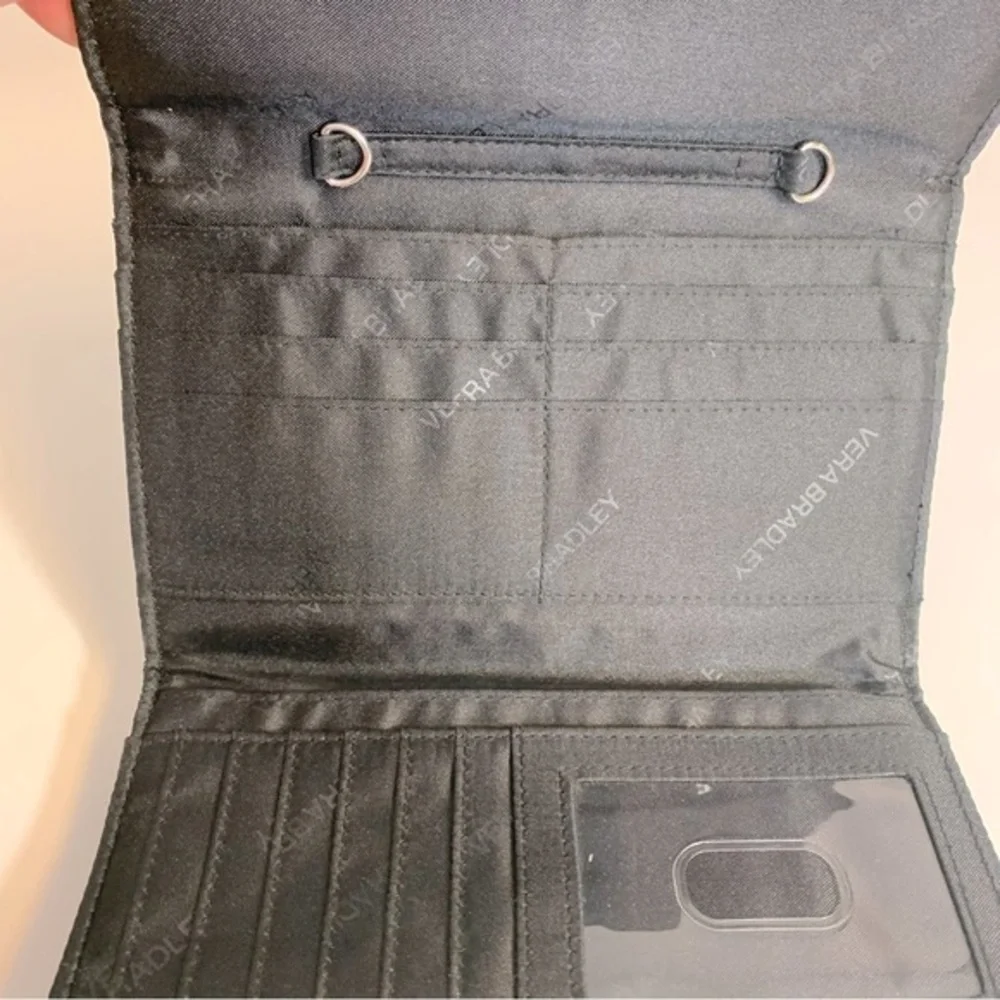 Vera Bradley Sierra Strap Trifold Wallet‎